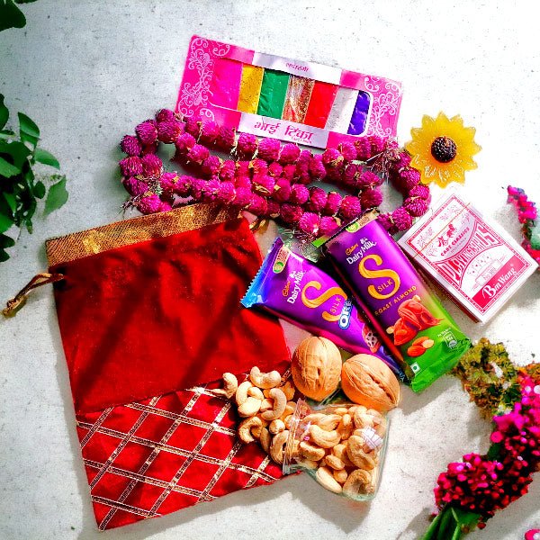 Bhaitika Assorted Gift Set For Brother - Flowers to Nepal - FTN