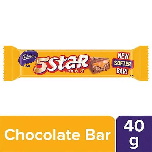 Cadbury 5 Star Chocolate Bar - 40g - Flowers to Nepal - FTN