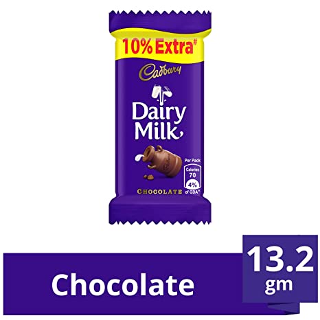Cadbury Dairy Milk Chocolate 13.2g - Flowers to Nepal - FTN