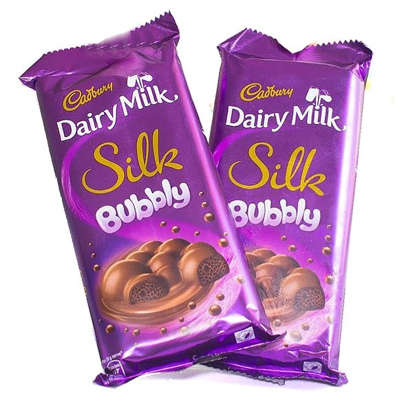 Cadbury Dairy Milk Silk Bubbly X 2 - Flowers to Nepal - FTN