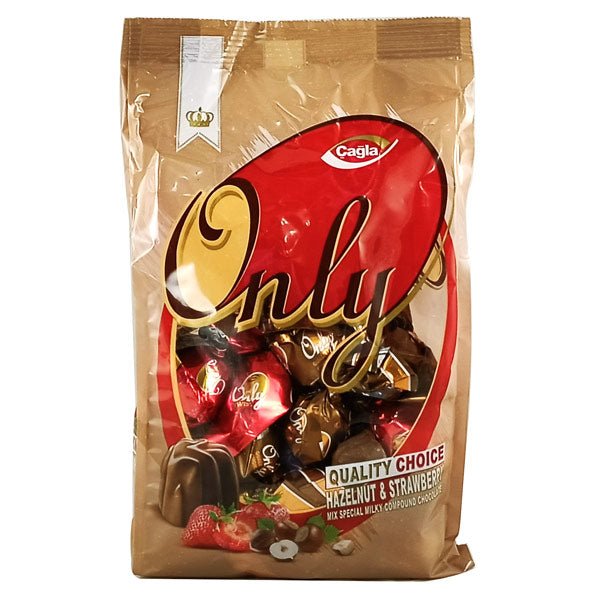 Cagla Only Hazelnut & Strawberry Chocolate 500g - Flowers to Nepal - FTN