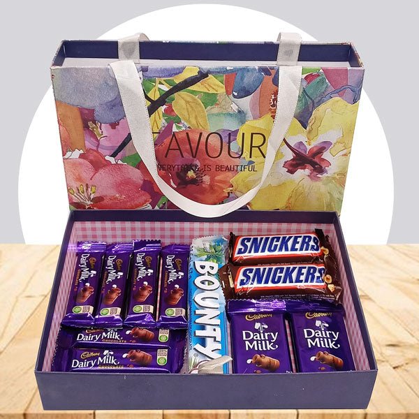 Chocolates Collection Packaging Box - Flowers to Nepal - FTN