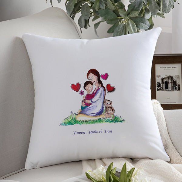 Cushion Gift for Mother's Day - Flowers to Nepal - FTN