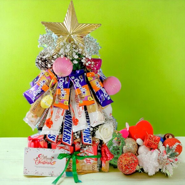 Delightful Holiday Chocolates Tree - Flowers to Nepal - FTN