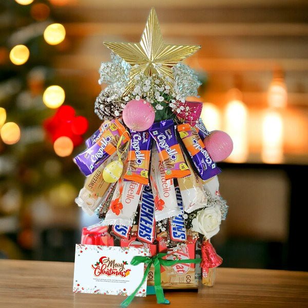 Delightful Holiday Chocolates Tree - Flowers to Nepal - FTN