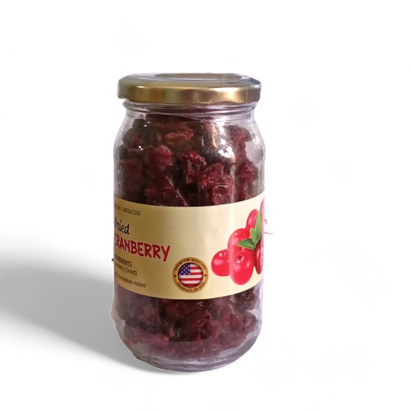 D'Lite Dried Cranberry Healthy & Tasty - 200 G - Flowers to Nepal - FTN