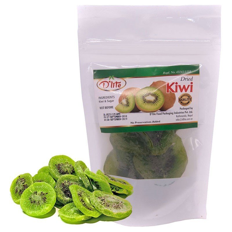 D'lite Dried Kiwi Fruits- 125g - Flowers to Nepal - FTN