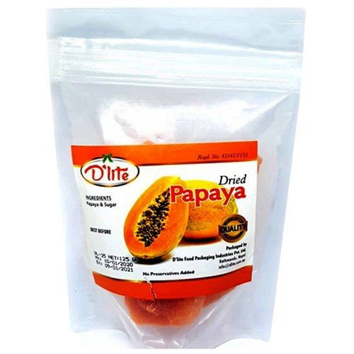 D'lite Dried Papaya 125gm - Flowers to Nepal - FTN