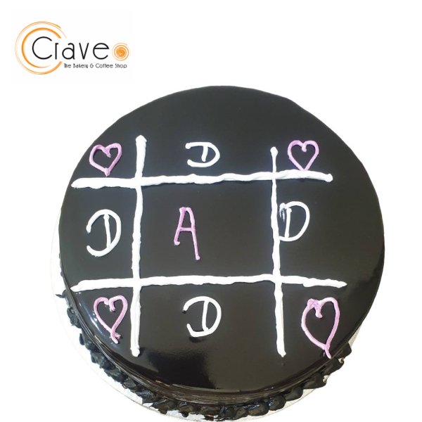 Father's Day Special Criss Cross Cake - Flowers to Nepal - FTN