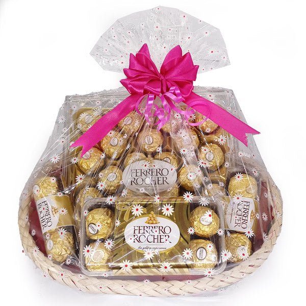 Ferrero Rocher Chocolate gift basket - Flowers to Nepal - FTN