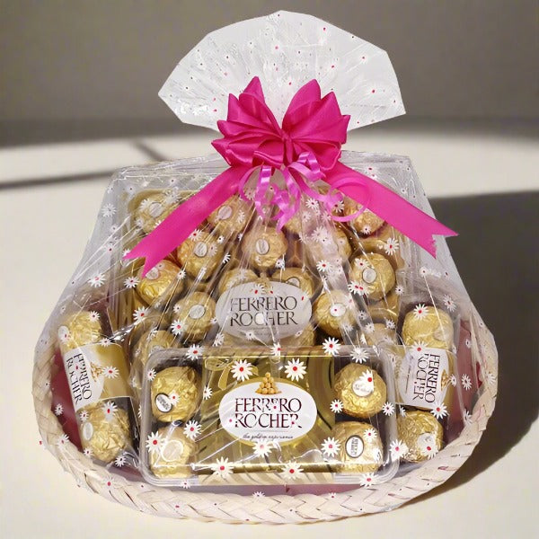 Ferrero Rocher Chocolate gift basket - Flowers to Nepal - FTN