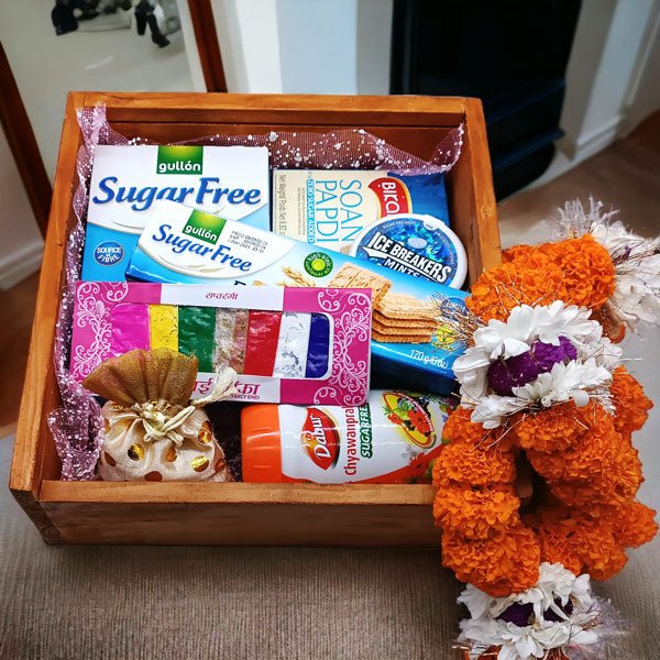 
                  
                    Festive Sugar Free Foodies Gifts Combo - Flowers to Nepal - FTN
                  
                