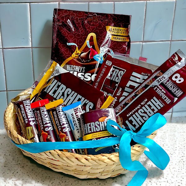 Full Of Hershey's Chocolates Gift Basket - Flowers to Nepal - FTN