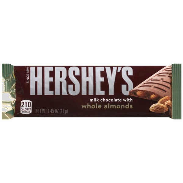 Hershey's Milk Chocolate With Whole Almonds 41g - Flowers to Nepal - FTN