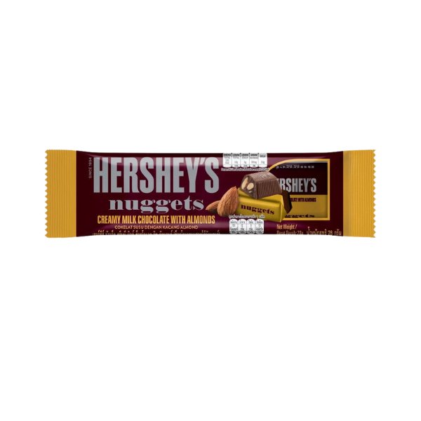 Hershey's Nuggets Milk Chocolate With Almonds 28g - Flowers to Nepal - FTN