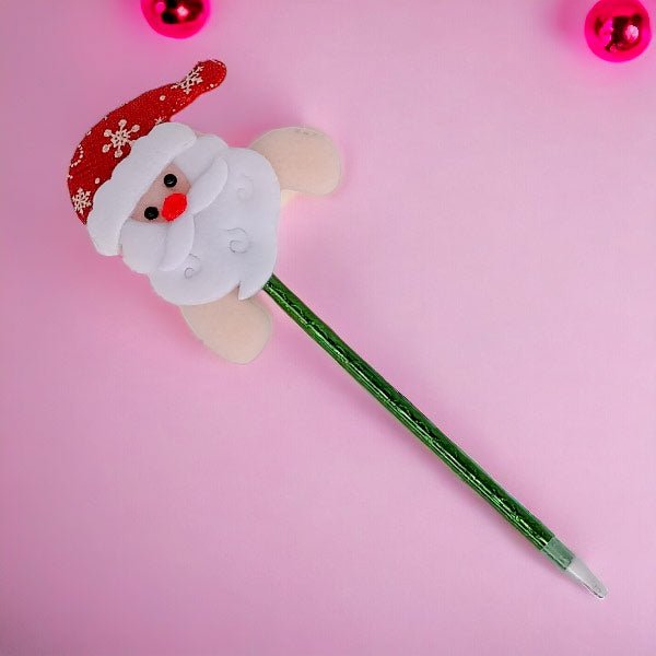 
                  
                    Holiday-themed Pen with Christmas Design - Flowers to Nepal - FTN
                  
                