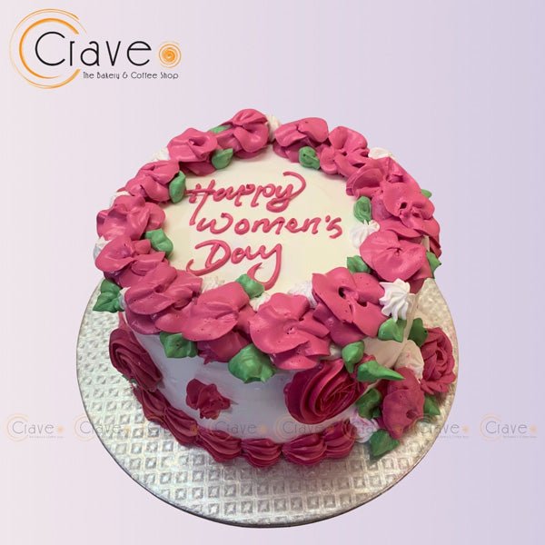 International Women's Day Special Cake - Flowers to Nepal - FTN