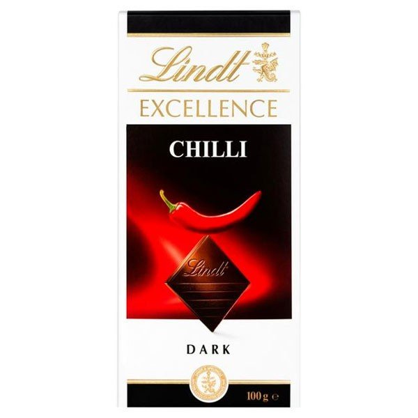 Lindt Excellence Chilli Dark Chocolate 100g - Flowers to Nepal - FTN