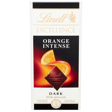 Load image into Gallery viewer, Lindt Excellence Intense Orange Dark Chocolate 100g - Flowers to Nepal - FTN

