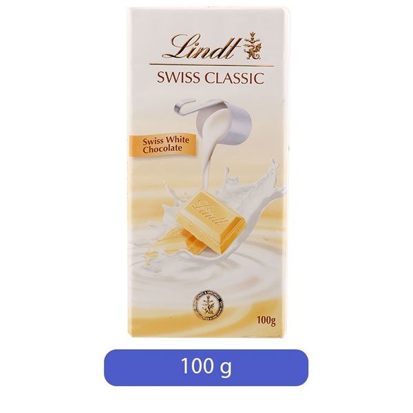 Lindt Swiss Classic White Chocolate 100g - Flowers to Nepal - FTN