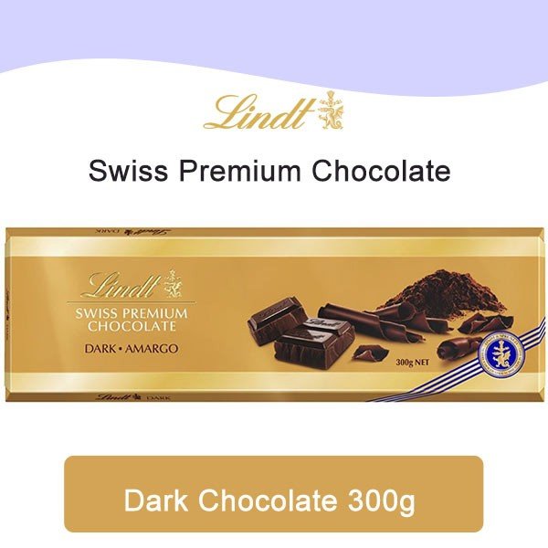 Lindt Swiss Premium Dark Chocolate 300g - Flowers to Nepal - FTN