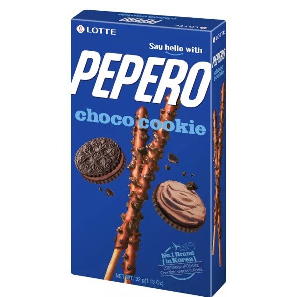 Lotte Pepero Choco Cookie Chocolate Biscuit Sticks 32g - Flowers to Nepal - FTN