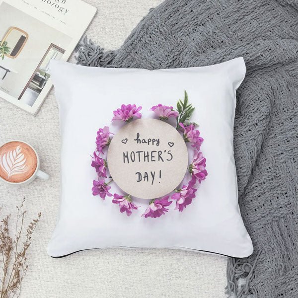 Mother's Day Bliss Printed Cushion - Flowers to Nepal - FTN