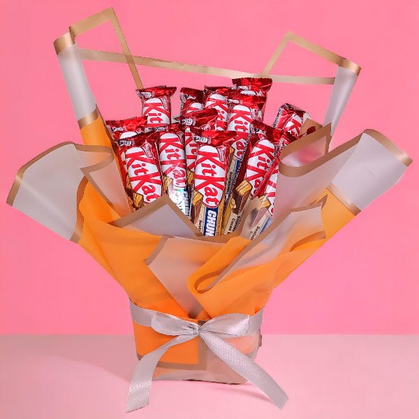 Nestle Kitkat Chunky Chocolates Bouquet - Flowers to Nepal - FTN