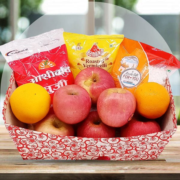 Nutritious Mother's Day Wellness Basket - Flowers to Nepal - FTN