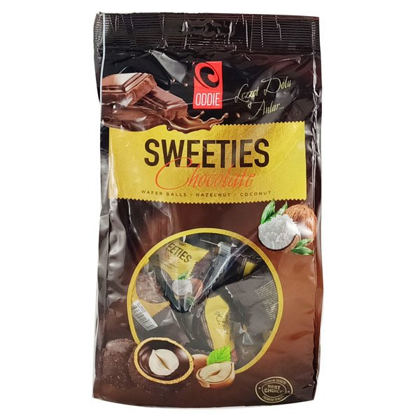 Oddie Sweeties Hazelnut Chocolate Wafer Balls 250g - Flowers to Nepal - FTN