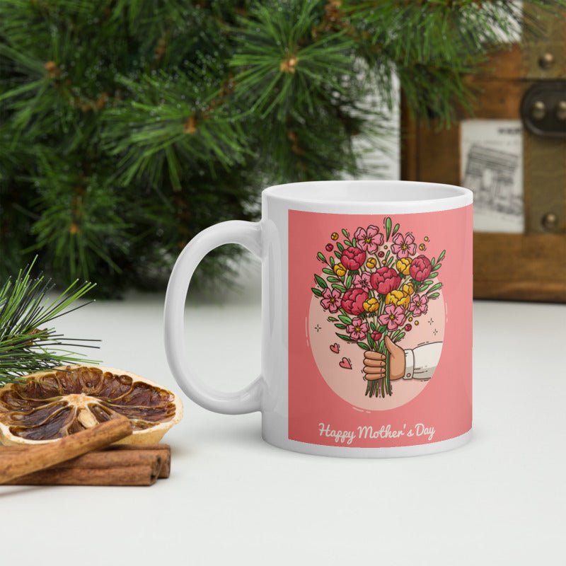 Personalized Mother's Day Mug: Your Message Included - Flowers to Nepal - FTN