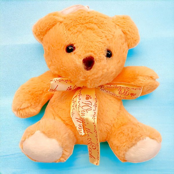 Petite and Adorable 6" Brown Teddy Bear - Flowers to Nepal - FTN