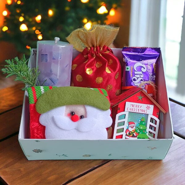 Santa's Delightful Gift Box for This Christmas - Flowers to Nepal - FTN