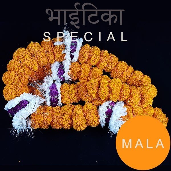 Sayapatri Mala For Tihar/Bhaitika Gifts - Flowers to Nepal - FTN