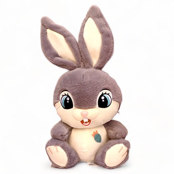 Soft & Cute Grey Baby Rabbit - Flowers to Nepal - FTN
