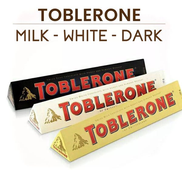 Toblerone - Milk - White - Dark 100g Each - Flowers to Nepal - FTN