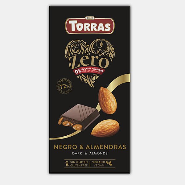 Torras Almond And Almendras Chocolates 72% - 150g - Flowers to Nepal - FTN