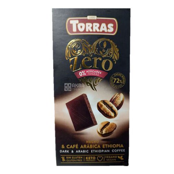 Torras Zero Dark Chocolate 100g - Flowers to Nepal - FTN