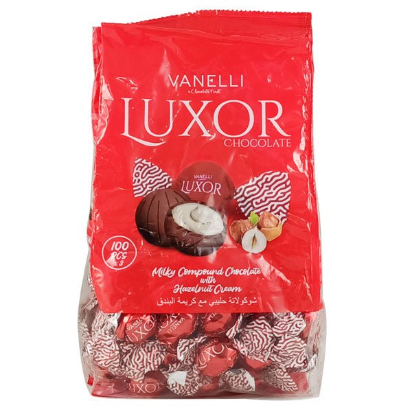 Vanelli Luxor Milky Compound Chocolate With Hazelnut Cream 1Kg - Flowers to Nepal - FTN