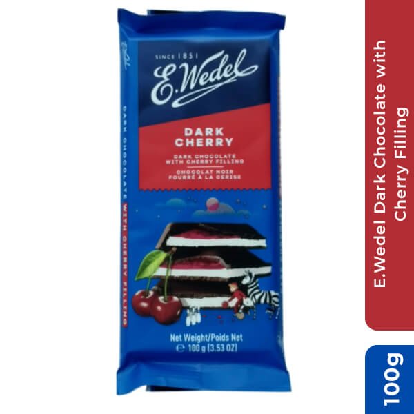 Wedel Dark Cherry Filing Chocolate 100g - Flowers to Nepal - FTN